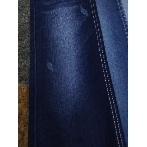 170cm Width Woven Stretch Blue Denim Fabric 8.2oz Durable and Stylish