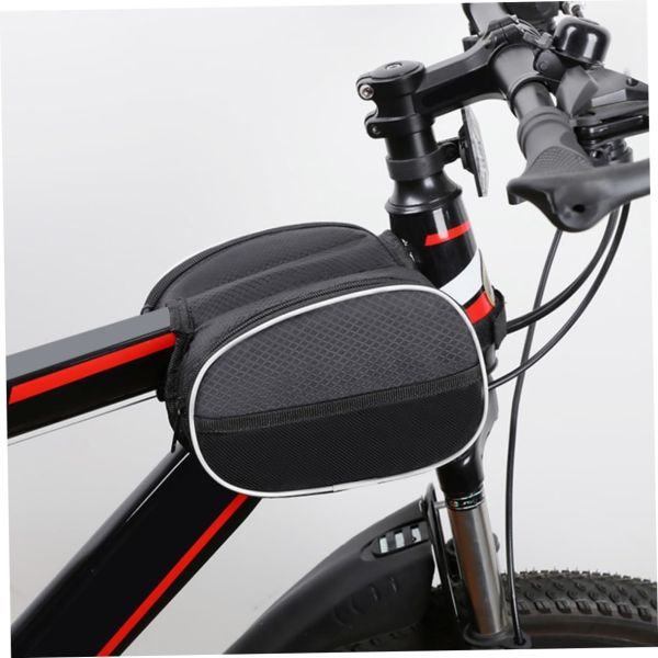 Bike Phone Front Frame Bag Waterproof Bicycle Handlebar Bag With Touch Screen
