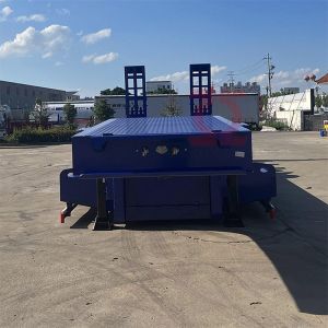 New 3-Axis Enhanced Mechanical Ladder JOST Brand Landing Gear Low Bed Semi