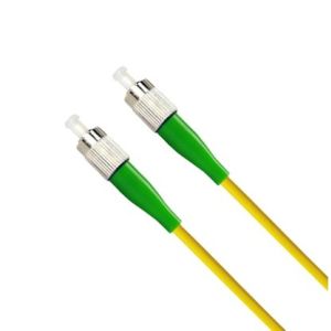 Fiber Optic Patch Cord FC / APC To FC / APC Simplex Single Mode 3M