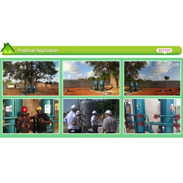 150*150*345cm Water Filter Machine for Agriculture Irrigation Customized to Your Needs