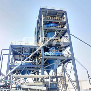Complete Set Silica Sand Upgrading Plant 100 Tons Increase in SiO2 Grade and