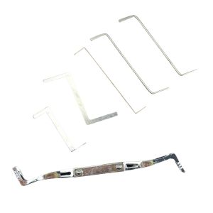 24pcs Practice Padlock Set Stainless Steel Tubular Lock Picking Tools 7 In 1