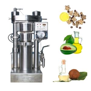 Hydraulic 1.1kw 60Mpa Sunflower Oil Press Machine