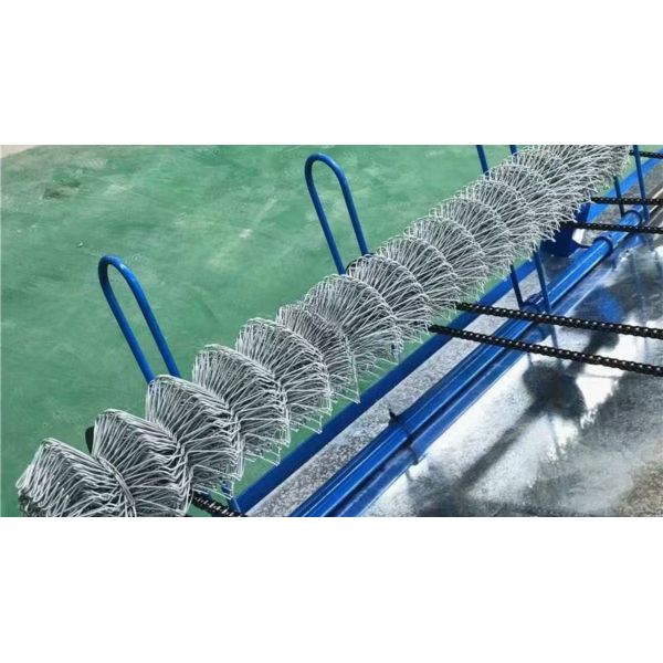 Auto Chain Link Fence Machine High Output 5.5KW Customized Voltage