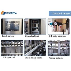 PLC Touch Screen transducer Control Beer Filling Machine for Multifunctional