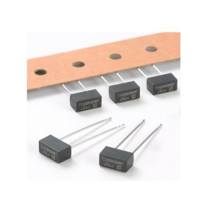 Thinnest MMT Series Plastic Box Time Lag Radial Lead Micro Fuse 8.35x5x3.95mm 2A