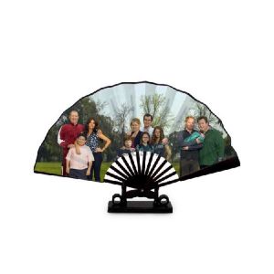 Diy Custom Blank 8 Inch And 10 Inch Silk Sublimation Hand Fans For Heat Press