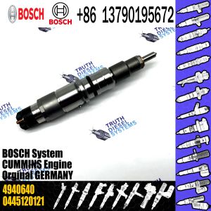 High Quality New Diesel Common Rail Fuel Injector 4940640 0445120121 For ISLe