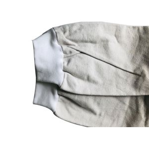 Comfortable Canvas Beekeeping Gloves with Long Elastic Cuff to Prevent Slipping