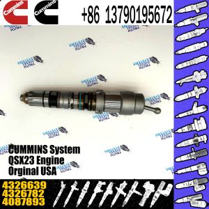 Mining machinery fiesel engine part QSK78 K78 fuel injector 4088430 4921360