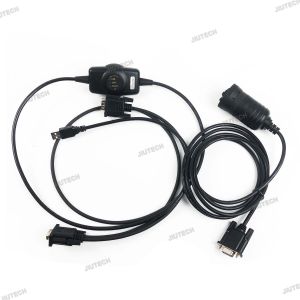 Diagnostic Tool To ECU/PRO/CANfox Interface+DB9 To 9-pin Deutsch Cable KADIAS For Liebherr Engines Diagnostic Kit With LiDIA