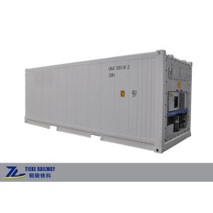 Reefer Containers Railway Transport Wagon For Vegetable Fruit