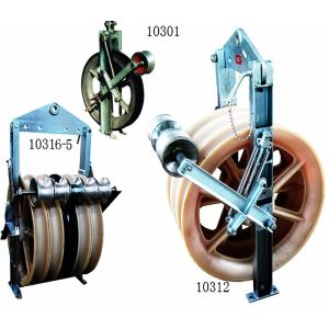China 508mm Dia Transmission Line Stringing Tools Grounding Roller Stringing Block on sale China 508mm Dia Transmission Line Stringing Tools Grounding Roller Stringing Block on sale