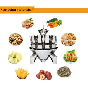Multihead Pillow Bag Granule Vertical Packing Machine For Snacks