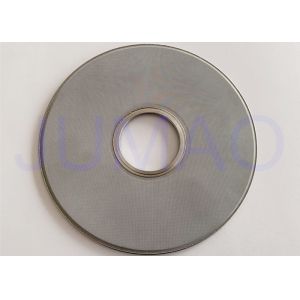 316L Sintered Metal Filter Disc , Wire Mesh Filter Disc 0.5 -100 Micron Size