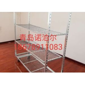Hot Galvanized Dutch Flower Trolley Display Rack Flower Trolley Shelf