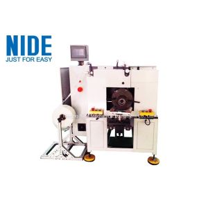 Automatic electric generator motor stator paper inserter machine for deep pump