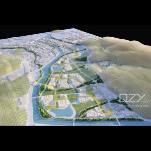 Cheap Wuyan Design - 1/1500 Ningbo Yinzhou Yinzhou River Planning Mode for sale