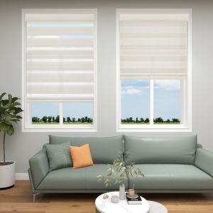 Light Filtering Privacy Control Easy Clean Premium Zebra Blind Fabric for Home