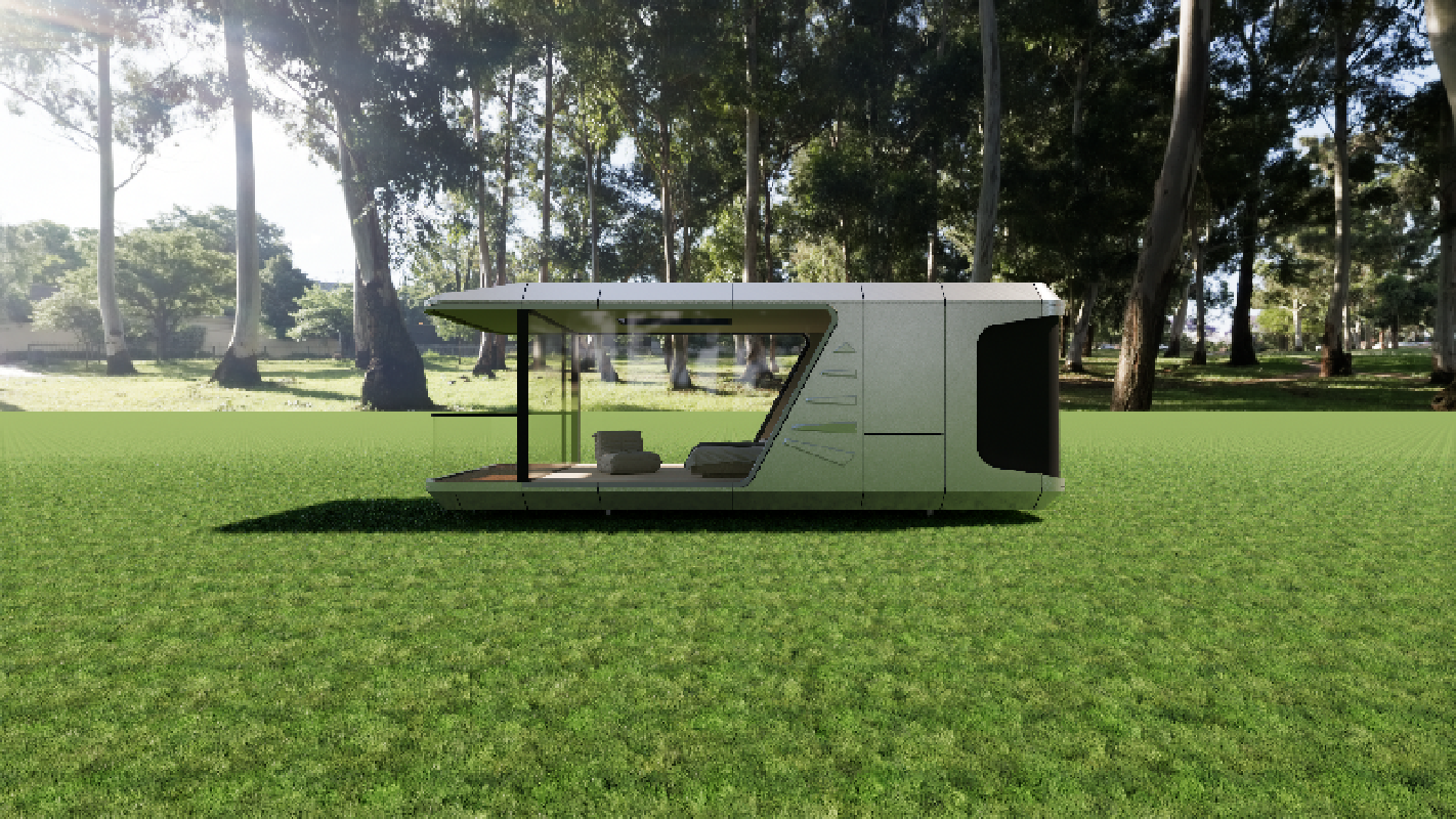 Space Capsule House Advanced Prefabricated Construction for Commercial Facilities in Weifang City