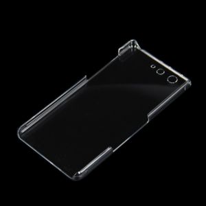 Factory custom,polycarbonate material glossy clear protect phone back case for