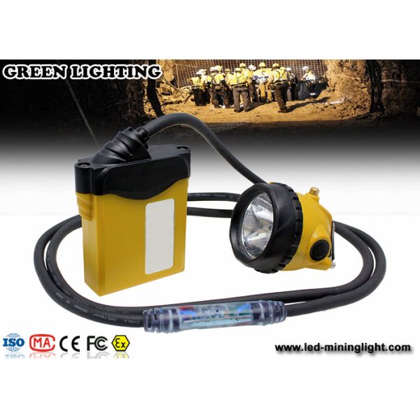 3W 800mA LED coal mining cap lamp , cable light color option with SAMSUNG