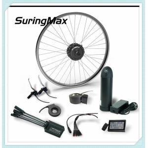 Ebike Kit 250w Brushless Motor Wheel Easy Assembling With Brake Sensor