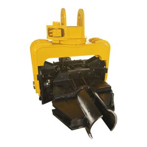Excavator Attachments Pile Hammer Vibro Hammer Mounted Excavator For Foundation