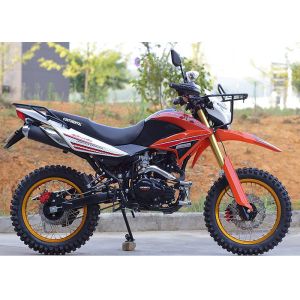 China 200CC Dirt Bike Style Motorcycle 197ml Displacement Vertical Type Engine on sale