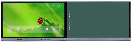 Quality Interactive IR Blackboard With 75 86 98 Inch DLED Display Optional White/Green/Black Board Stylus Included wholesale