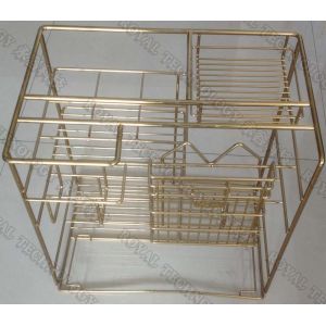 Large Size TiN PVD Plating Machine, TiAlN Rose gold coating on SS sheets and