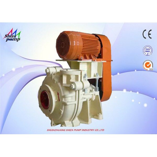 Quality Coarse Sand Handling  Slurry Pump ,Mine Rubber Lined Centrifugal Pump wholesale