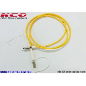 Cheap DIN Fiber Optic Patch Cord with 0.2dB Insertion Loss OM1 OM2 OM3 OM4 OM5 and 50dB Return Loss for sale