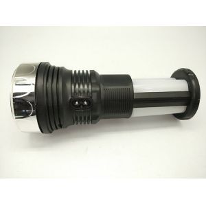 BN-4332S Solar Power Rechargeable Portable Torch LED Flashlight