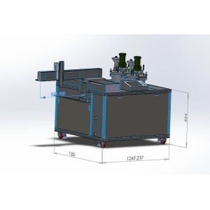 0.2g/s Pump Precision Two Component Dispensing Machine for Epoxy Resin Potting