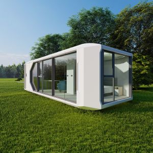 6tons Mobile Capsule House Prefab Apple Cabin House 11.5M*3.3M*3.2M