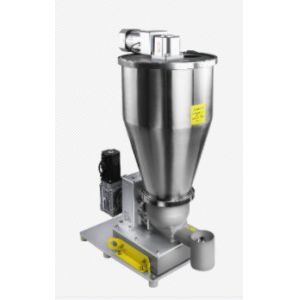 Light Grey Powder Feeder Machine Powdery Masterbatch Feeder High Precision