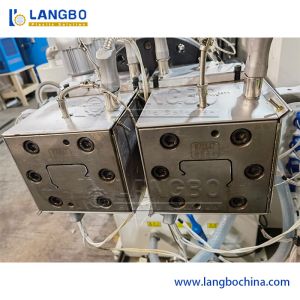 1180mm Profile Size PVC Cable Trunk Making Machine With 8m Calibration Table and