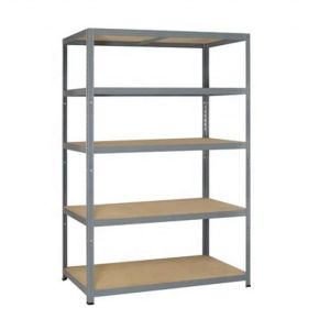 Adjustable Steel Light Duty Shelving 5 Layer Boltless Rack Used in Industrial