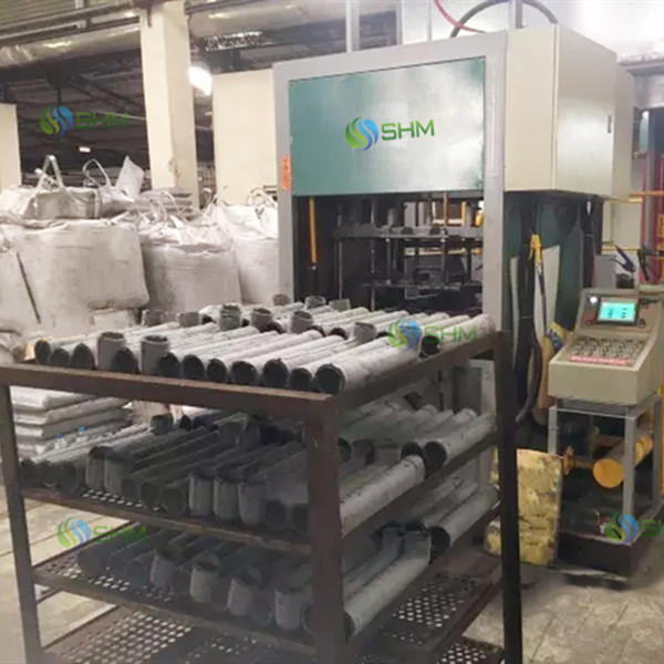 Automatic Paper Sprue Casting Tube Machine For Foundry Riser With Hot Press