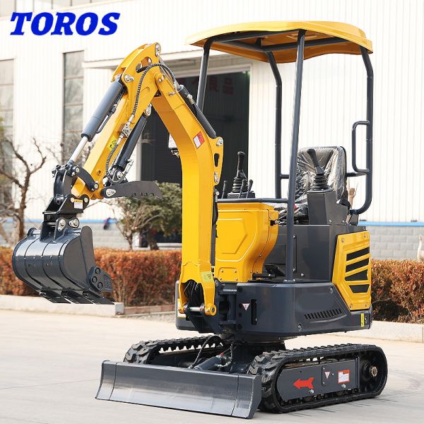 Quality Diesel Engine 1.2t Mini Excavator Machine 1.5 Ton Mini Digger 1 Year Warranty wholesale