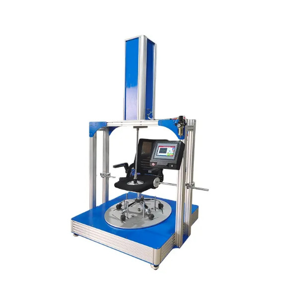 Quality 2KN Load Cell Furniture Testing Equipment Office Chair Rotation Fatigue Life Tester Precision wholesale