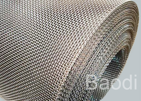 Radiation Free Rolled Stainless Steel Wire Mesh Screen 316 For Filter / Strainer