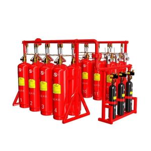 Cheap Marine &amp; Land FM 200 Gas Fire Extinguishing System Portable Extinguisher for FM200 Suppression for sale