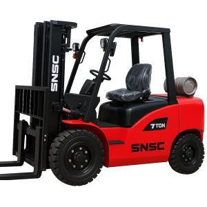 7 Ton Diesel Forklift With Certification For Smooth And Easy Material Handling Needs