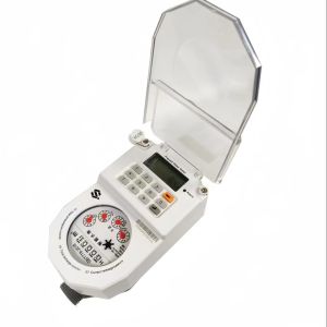 China Customizable STS Prepaid Water Meter with 84 Flow Rate Mobile Payment Integration and LORA-RF Communication on sale