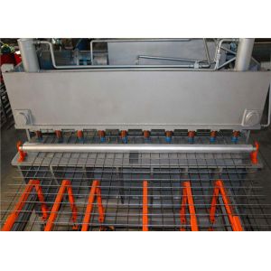 Heavy Type Reinforcing Mesh Machine For Wire Mesh Panel 2.5cm-150cm Hole Size