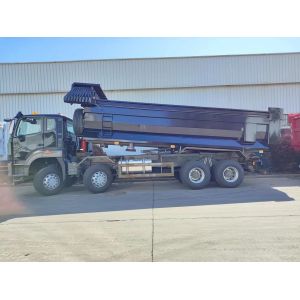 LHD 8×4 10wheels HOWO Tipper Dump Truck High Horsepower 371HP