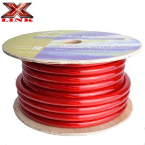 Soft PVC Jacket 1/0 Awg Audio Car Power Cable Ofc Copper Wire